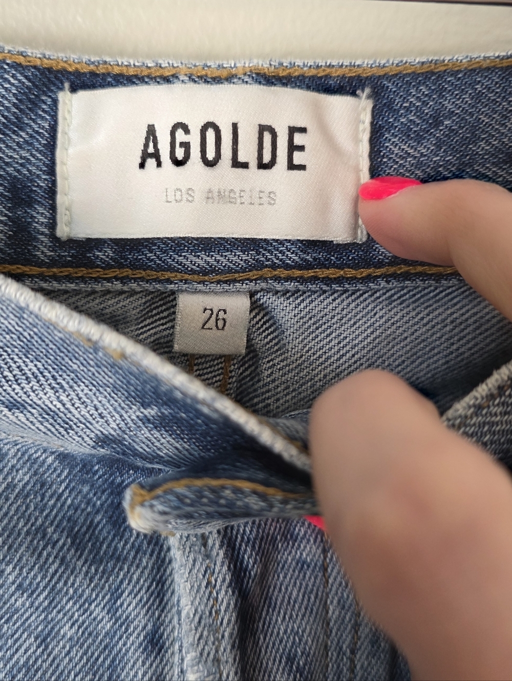 AGOLDE 90s Pinch Distressed Jeans 26 - Picture 3 of 6